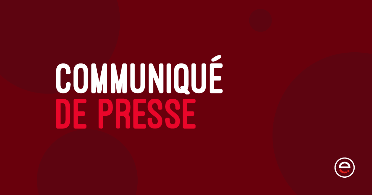 communiqué de presse